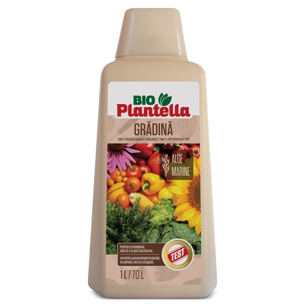 Oferte la Ingrasamant Bio Plantella Garden, pentru gradina, 1 l