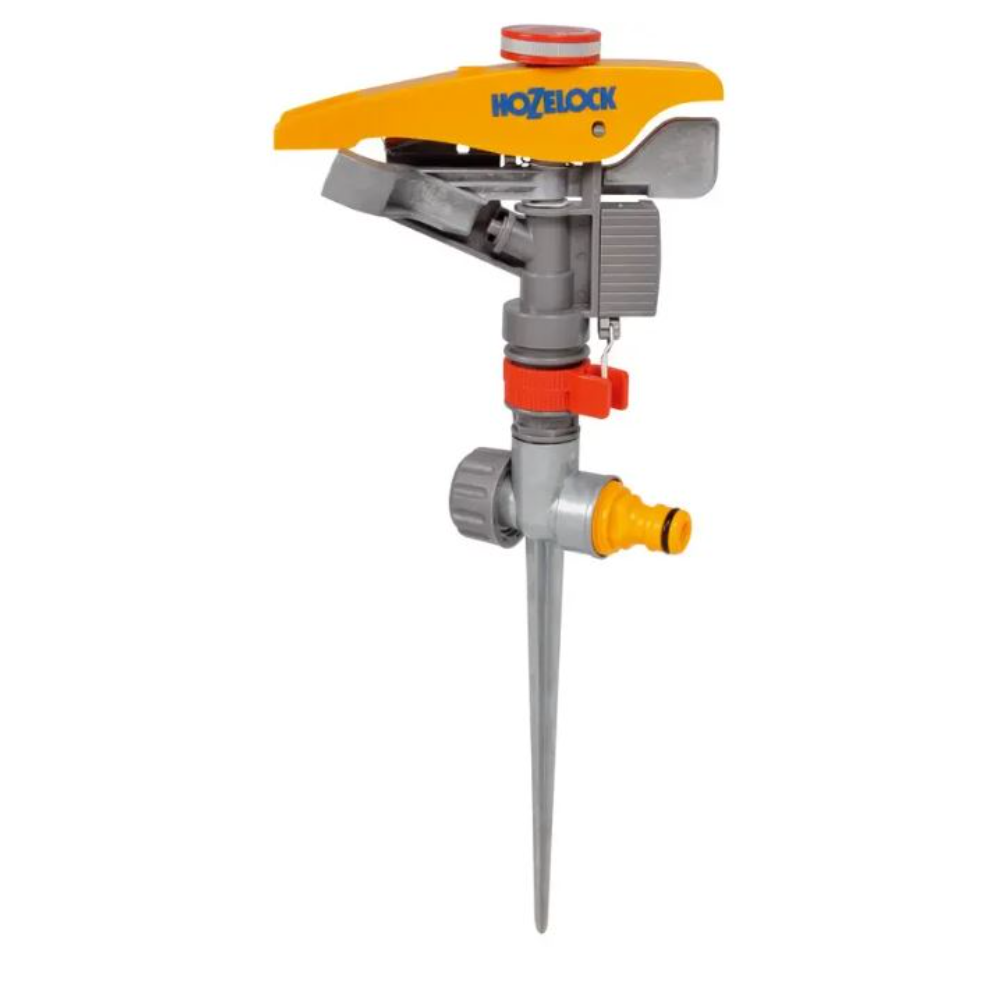 Oferte la Aspresor pulsator Hozelock, plastic, cu tarus, 60 x 30 grade, raza stropire 450 mp
