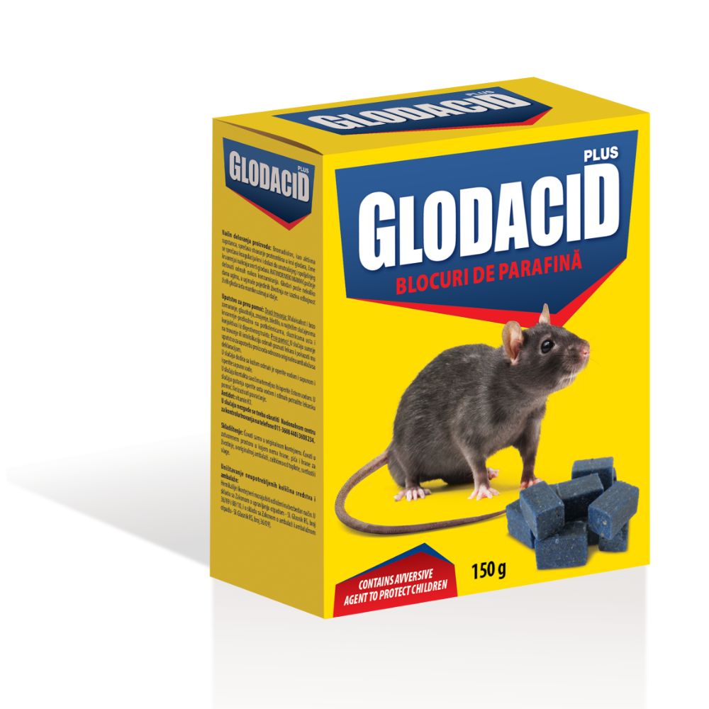 Oferte la Momeala blocuri de parafina Glodacid Plus, 150 g 