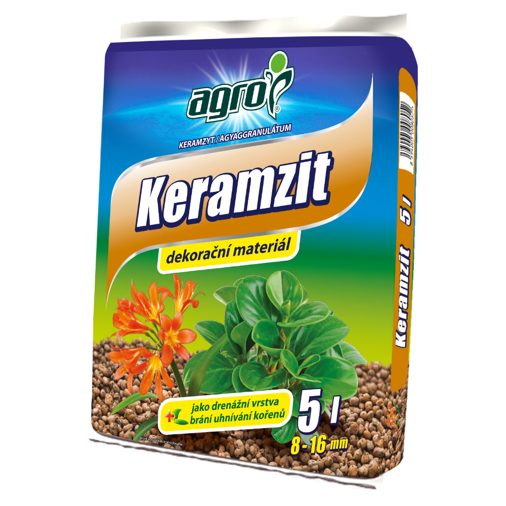 Oferte la Granule decorative naturale Agro CS Keramzit, argila, interior/exterior, 8-16 mm, 5 l