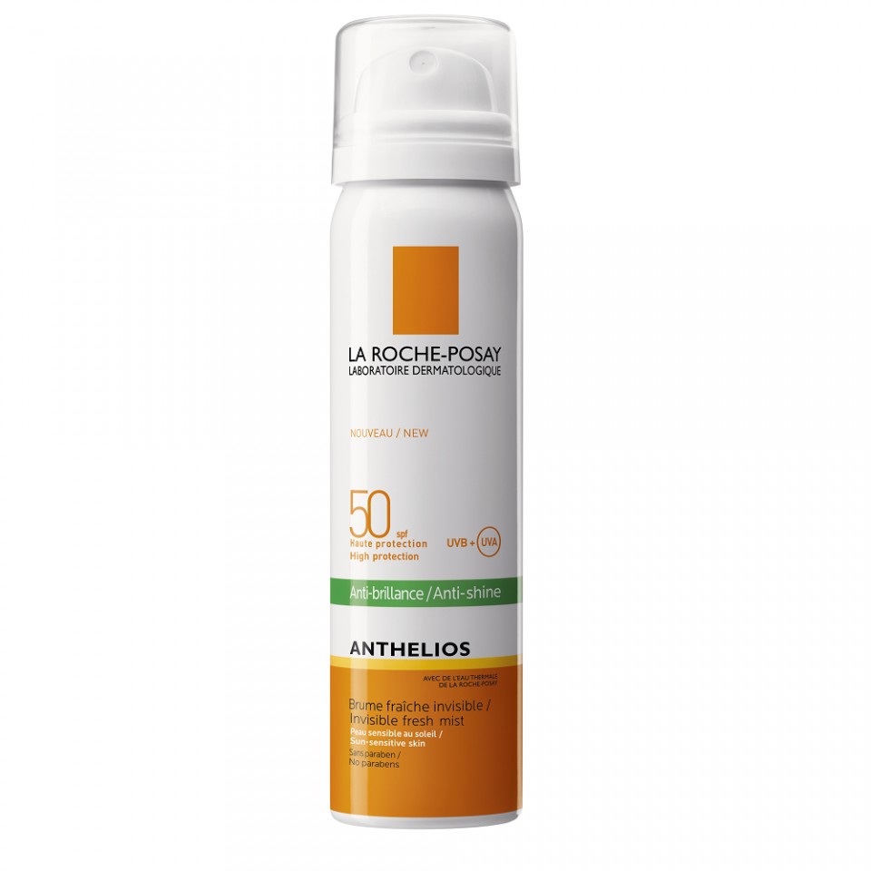 Oferte la Spray pentru fata cu efect matifiant invizibil La Roche-Posay Anthelios SPF 50, 75 ml (Concentratie: Spray, Gramaj: 75 ml)
