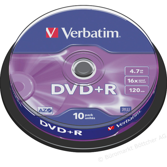 Oferte la Mediu optic DVD+R pack 10 bucati