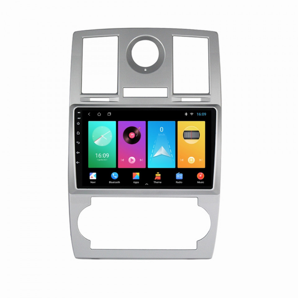 Oferte la Navigatie dedicata cu Android Chrysler 300C 2004 - 2010, 2GB RAM, Radio GPS Dual Zone, Display HD IPS 9" Touchscreen, Internet Wi-Fi, Bluetooth, MirrorLink, USB