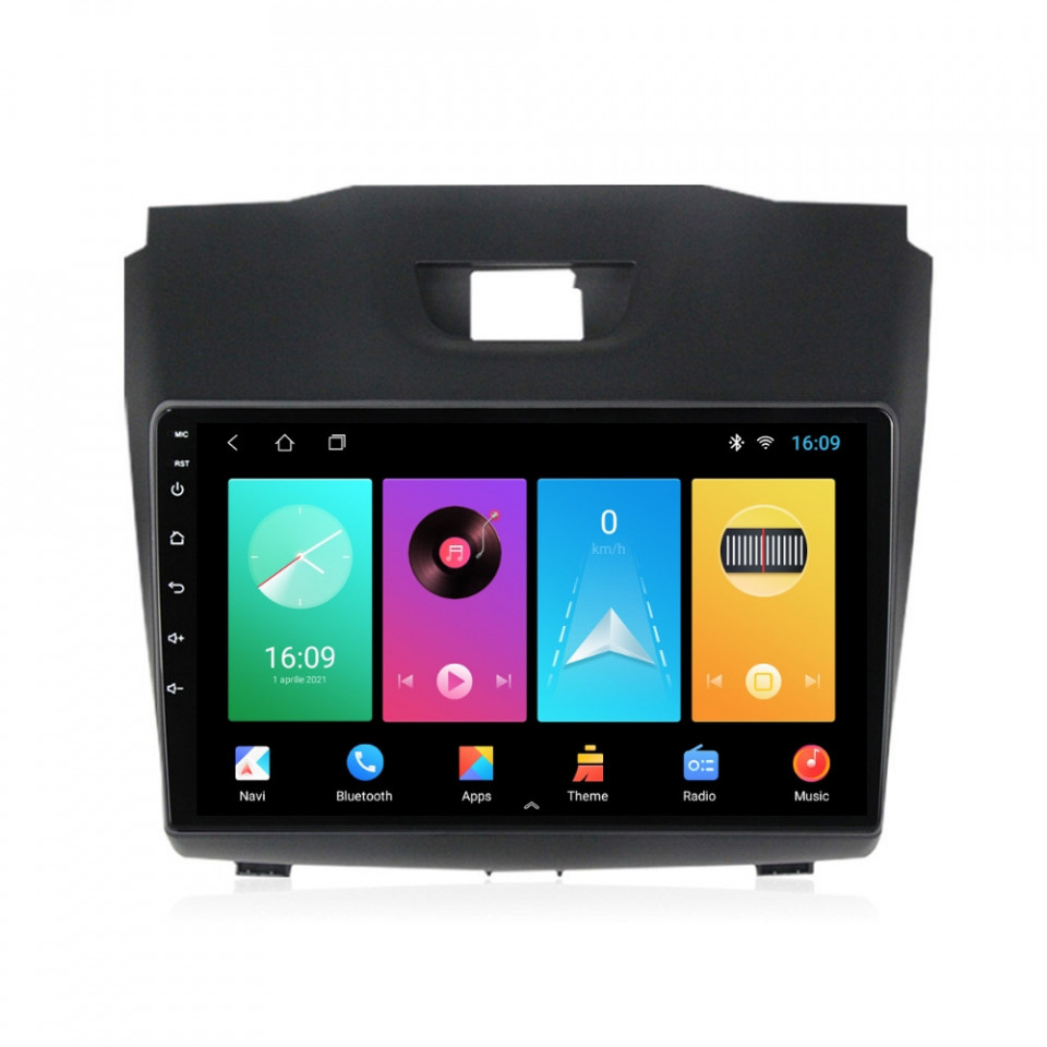 Oferte la Navigatie dedicata cu Android Isuzu D-Max II 2012 - 2020, 2GB RAM, Radio GPS Dual Zone, Display HD IPS 9" Touchscreen, Internet Wi-Fi, Bluetooth, MirrorLink, USB