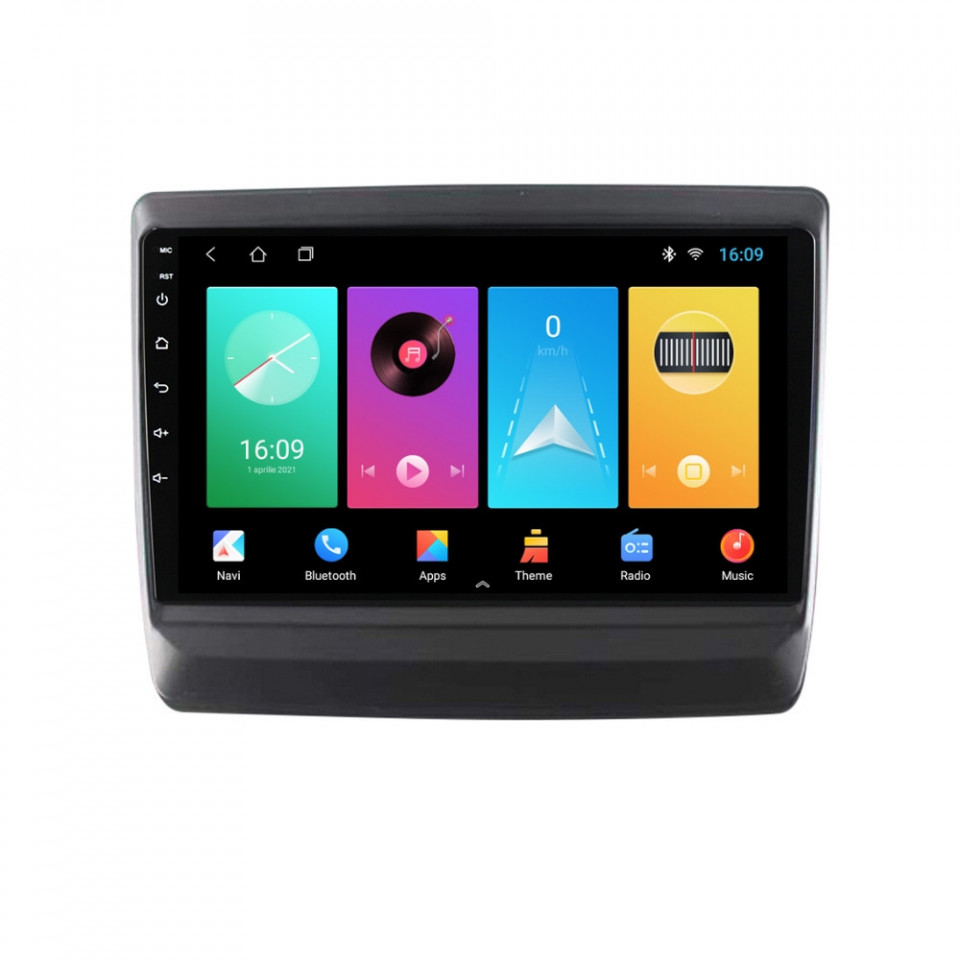 Oferte la Navigatie dedicata cu Android Isuzu D-Max III dupa 2020, 2GB RAM, Radio GPS Dual Zone, Display HD IPS 9" Touchscreen, Internet Wi-Fi, Bluetooth, MirrorLink, USB
