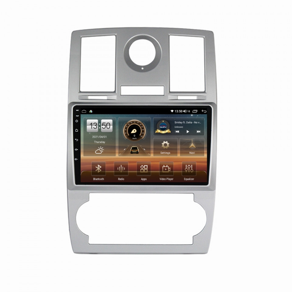 Oferte la Navigatie dedicata cu Android Chrysler 300C 2004 - 2010, 4GB RAM, Radio GPS Dual Zone, Display HD QLED 9" Touchscreen, Internet Wi-Fi si slot SIM 4G, Bluetooth, MirrorLink, USB