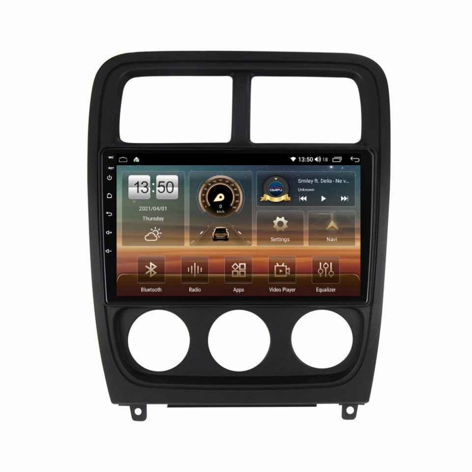 Oferte la Navigatie dedicata cu Android Dodge Caliber 2010 - 2012, 4GB RAM, Radio GPS Dual Zone, Display HD QLED 9" Touchscreen, Internet Wi-Fi si slot SIM 4G, Bluetooth, MirrorLink, USB
