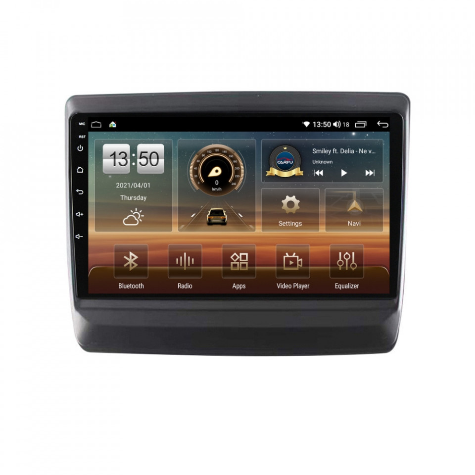 Oferte la Navigatie dedicata cu Android Isuzu D-Max III dupa 2020, 4GB RAM, Radio GPS Dual Zone, Display HD QLED 9" Touchscreen, Internet Wi-Fi si slot SIM 4G, Bluetooth, MirrorLink, USB