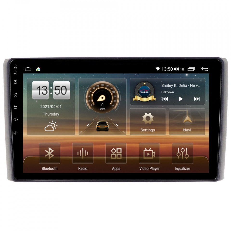 Oferte la Navigatie dedicata cu Android Iveco Daily 2006 - 2014, 4GB RAM, Radio GPS Dual Zone, Display HD QLED 9" Touchscreen, Internet Wi-Fi si slot SIM 4G, Bluetooth, MirrorLink, USB