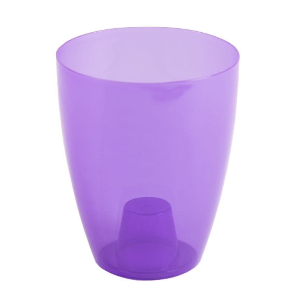 Oferte la Masca Miltonia Crystal, plastic, lavanda, 2.45 l, diametru 16.3 cm, 16.3 cm
