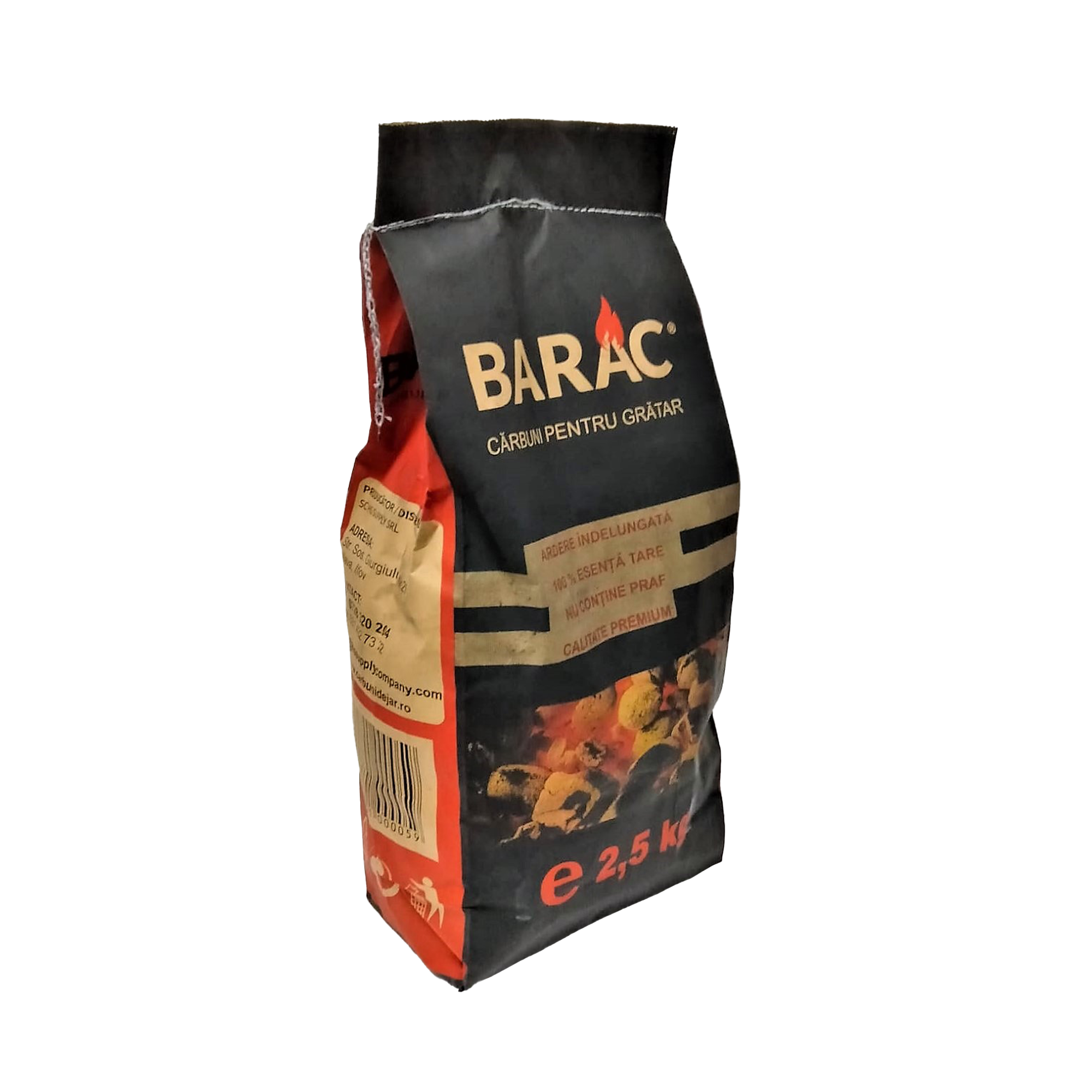 Oferte la Sac carbuni pentru gratar Barac, 2.5 kg