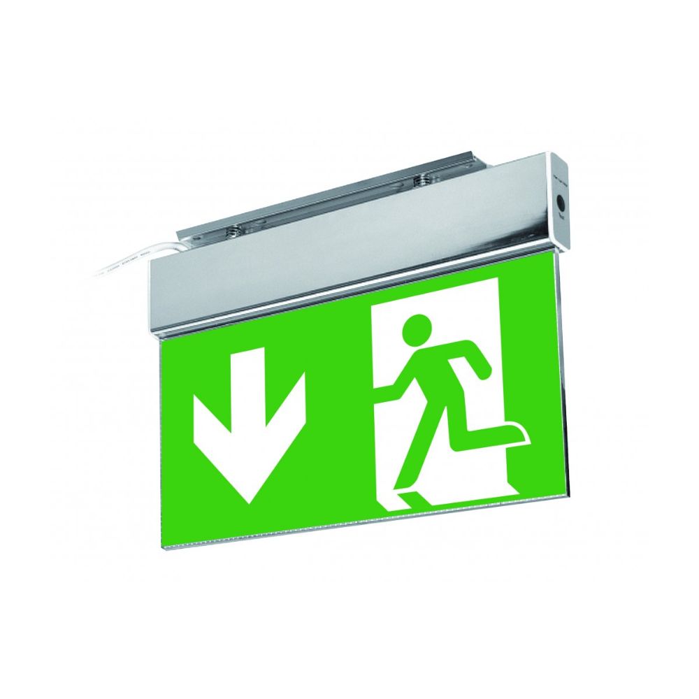 Oferte la Lampa de urgenta LED, 3W, IP44, gri/verde