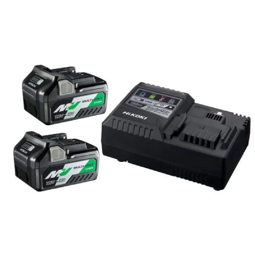 Oferte la Incarcator ultrarapid Hikoki UC18YSL3, 193 W, 2.5/5 AH, USB port