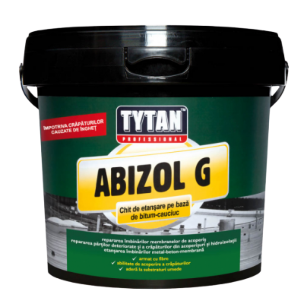 Oferte la Abizol G chit bituminos Tytan, negru, 1 kg 