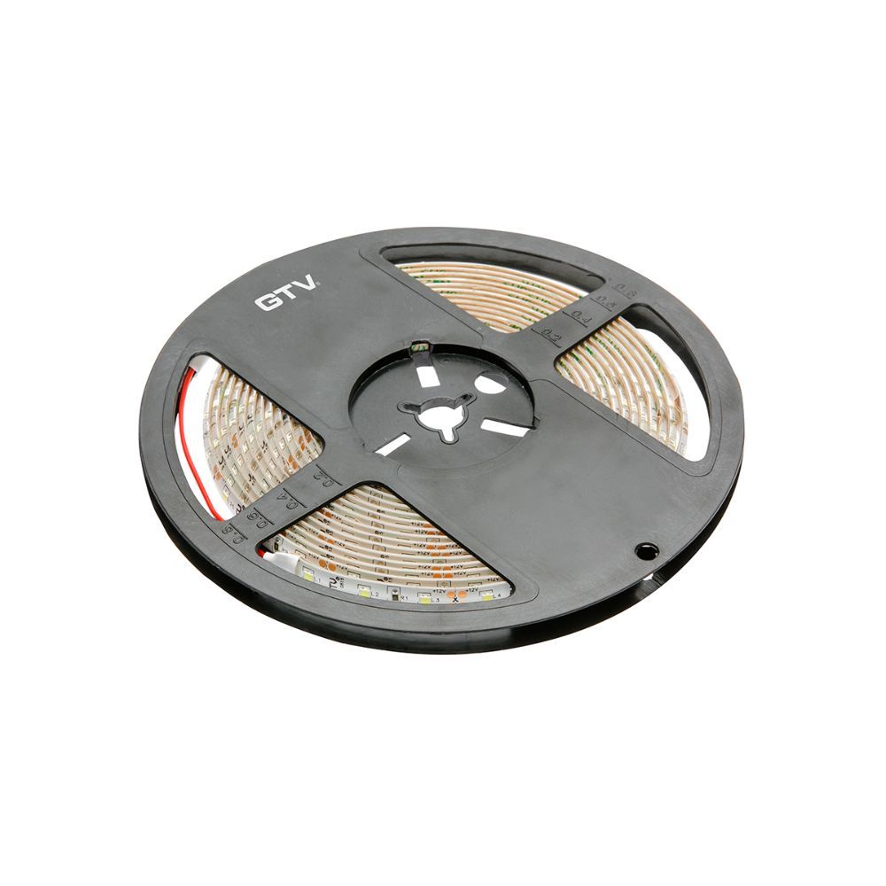 Oferte la Banda LED GTV Flash LD-RGB-150-65, prindere cu banda adeziva, 12 V, 7.2 W/m, 450 lm, alb, 5 m