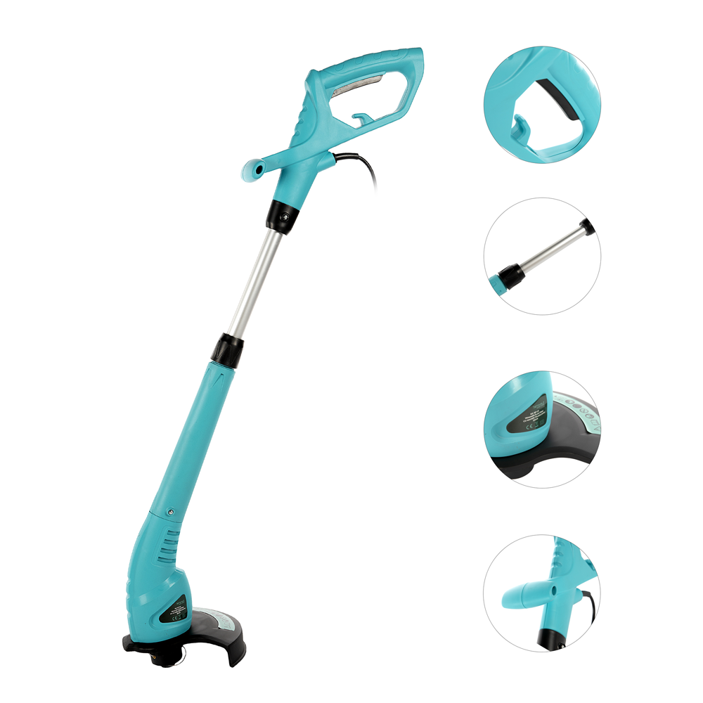 Oferte la Trimmer electric telescopic Detoolz DZ-SE125, 350 W, unghi cap de taiere reglabil