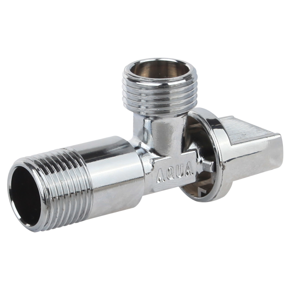 Oferte la Robinet coltar Slim Evosanitary, filet exterior - exterior, alama, argintiu, 1/2'' x 1/2''