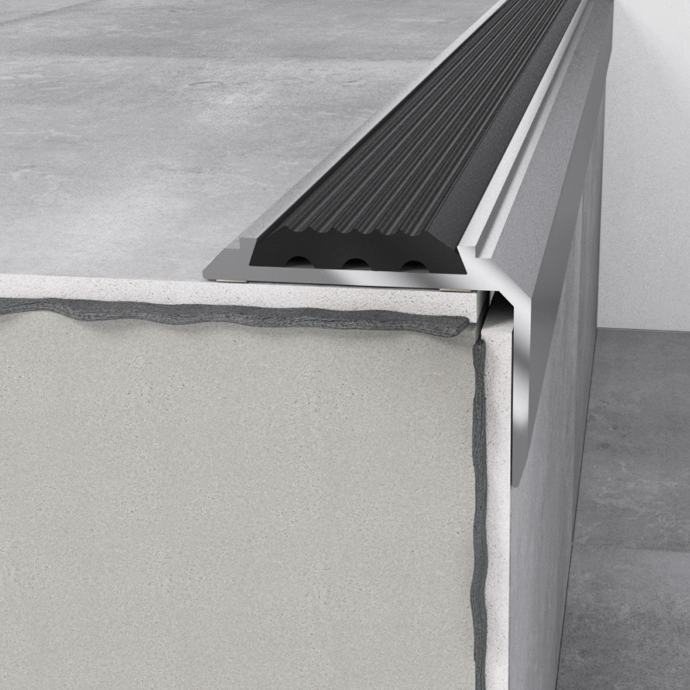 Oferte la Profil pentru treapta, aluminiu, PS6, argintiu, 120 cm