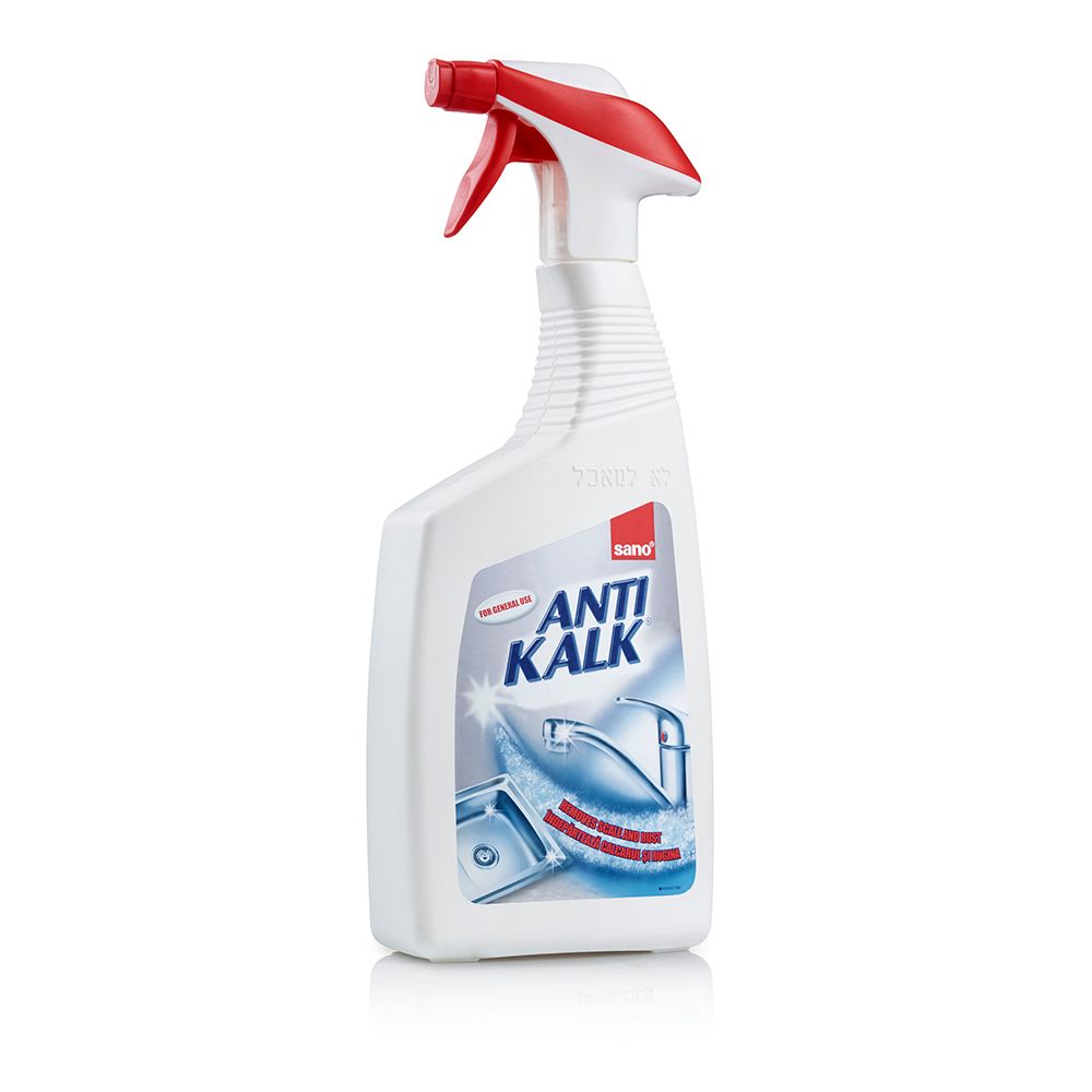 Oferte la Detergentul Sano Anti Kalk Piatra si Rugina, cu pulverizator, 750 ml