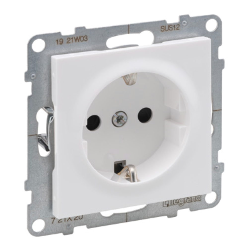 Oferte la Priza Legrand Suno 2P+T, 250 V, alb