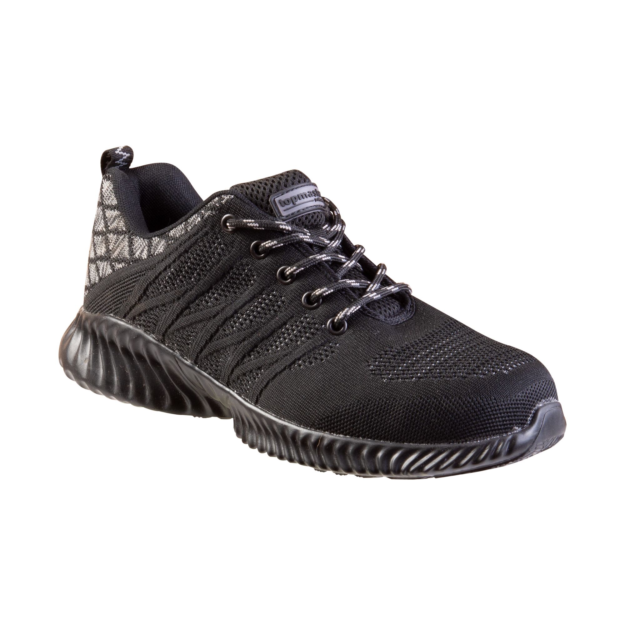Oferte la Pantofi de protectie cu bombeu metalic Topmaster TMP S1, negru, marimea 44