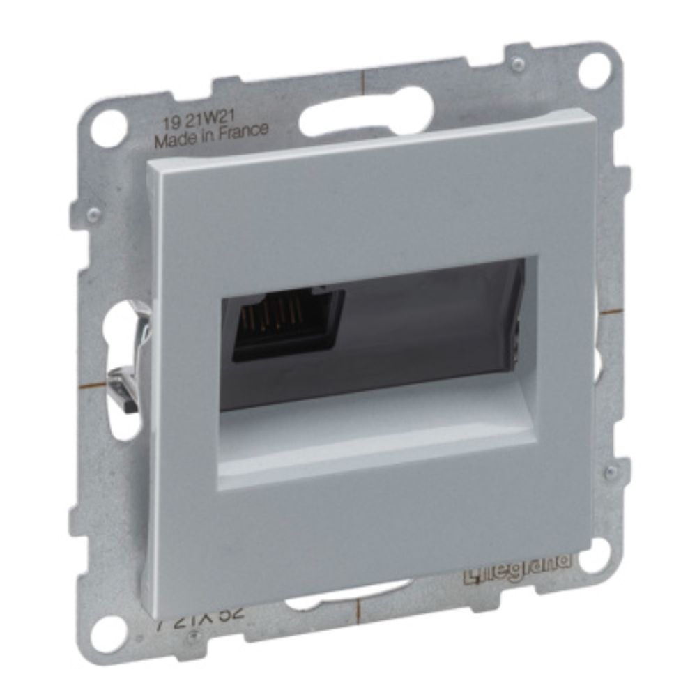 Oferte la Priza RJ45 Legrand New Suno L721352, aluminiu