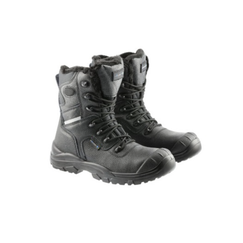 Oferte la Ghete de protectie Hogert, inalte, piele, 40