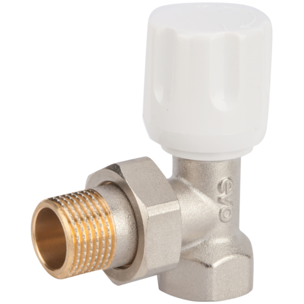 Oferte la Robinet calorifer tur de colt Evosanitary, alama, 1/2 x 1/2