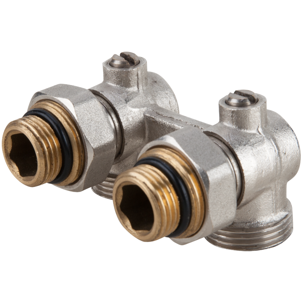 Oferte la Robinet dublu pentru calorifer Tip H, 1/2 x 3/4
