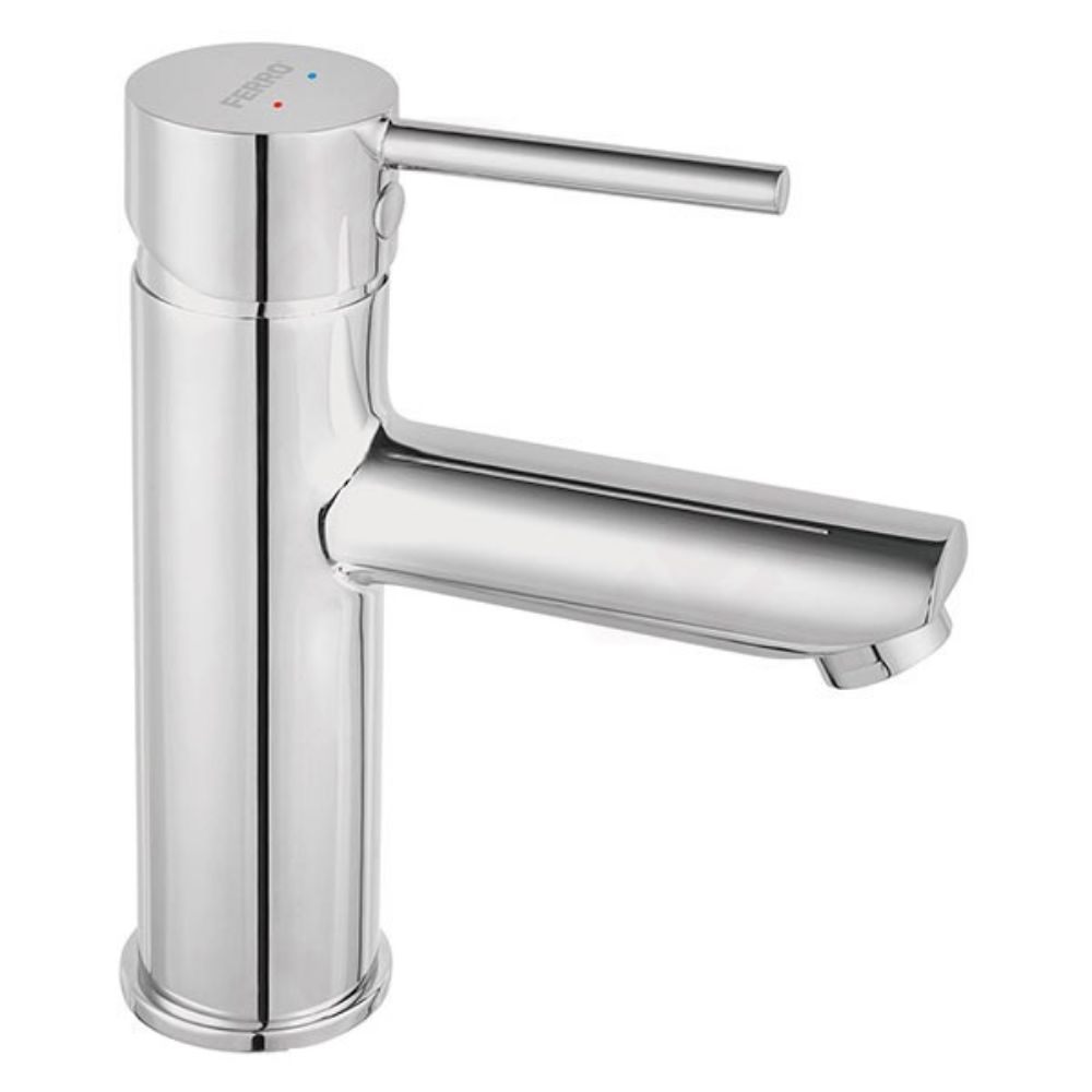 Oferte la Baterie stativa lavoar Ferro Fiesta BFI2, monocomanda, alama, crom, 35 mm