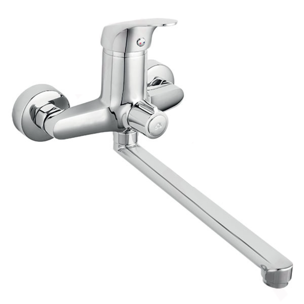 Oferte la Baterie cada-dus Ferro Combo BCM3A, monocomanda, pipa mobila, alama, finisaj cromat, 40 mm