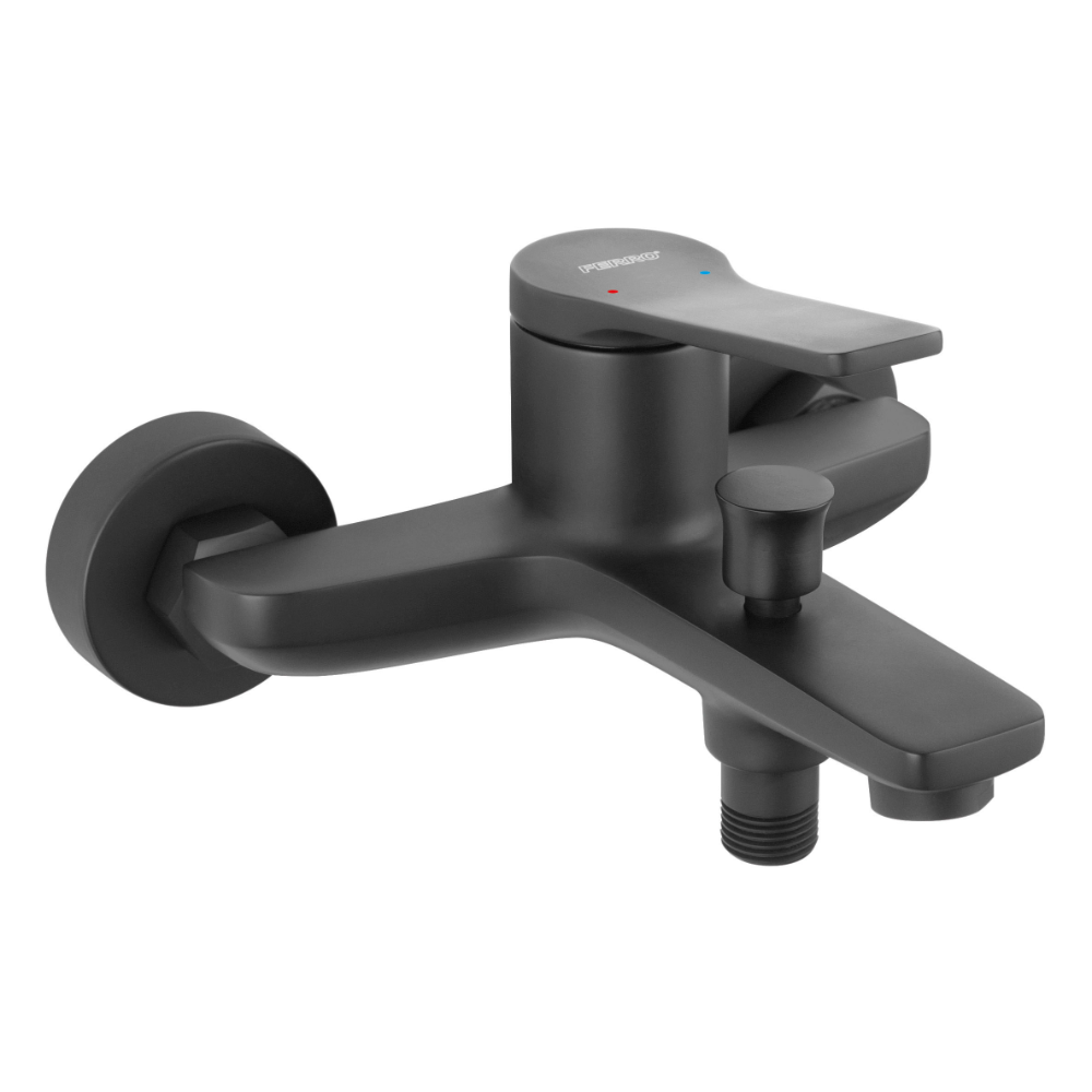 Oferte la Baterie cada-dus Ferro Stratos BSC1BL, monocomanda, alama, finisaj negru, 35 mm