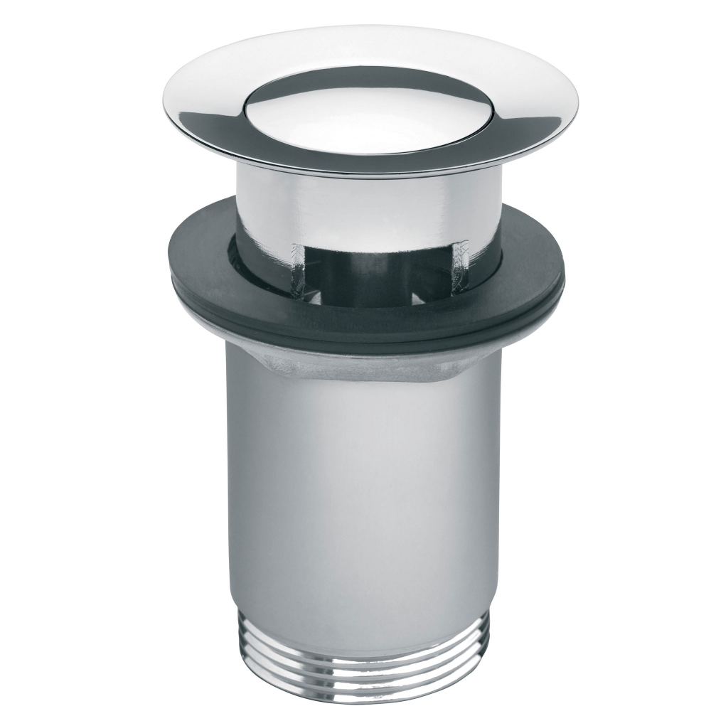 Oferte la Ventil lavoar Ferro S283, click-clack, alama, crom, diametru 1 1/4 inch