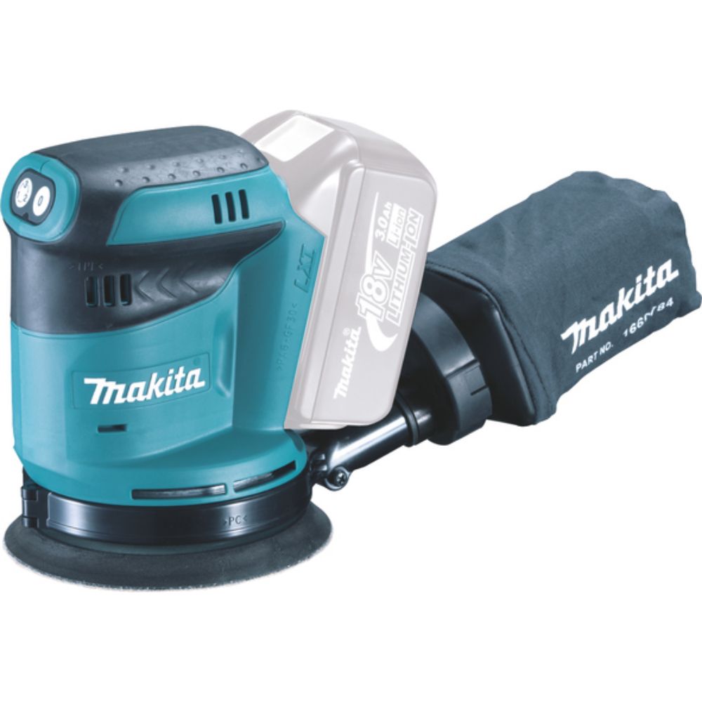 Oferte la Masina de slefuit Makita DBO180Z, 18 V, 125 mm, 11000 rpm