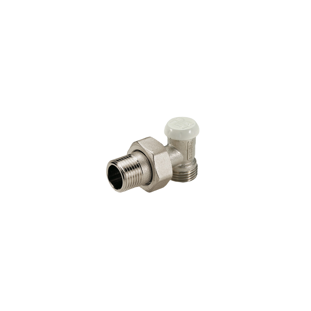 Oferte la Robinet de colt retur pentru radiator Tiemme, o-ring, filet exterior, alama, 1/2
