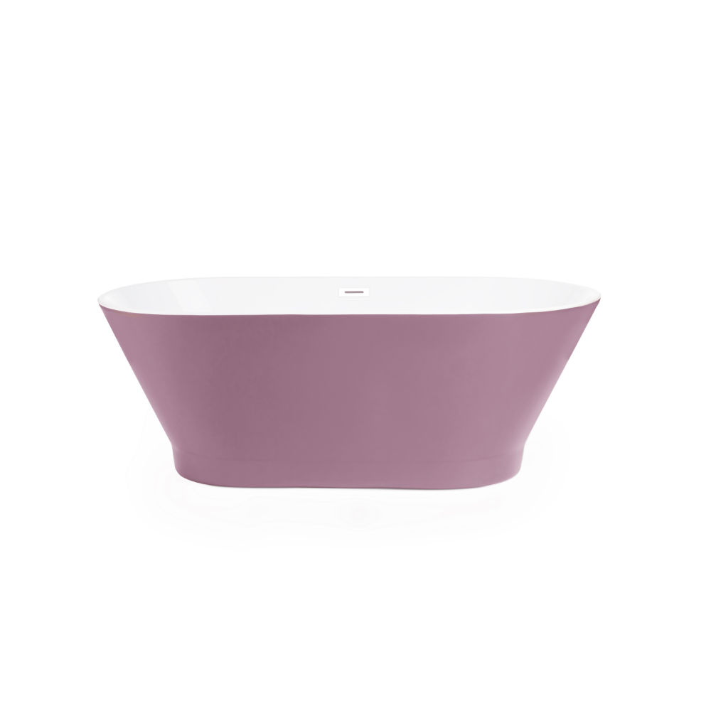 Oferte la Cada baie freestanding Fibrex Oslo, acril, violet, 170 x 75 x 60 cm