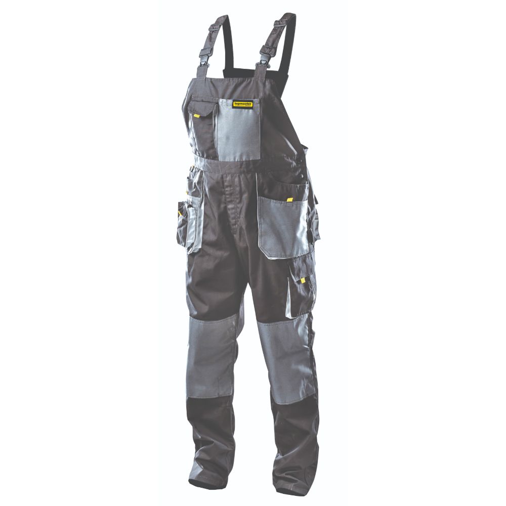 Oferte la Pantaloni de lucru cu pieptar Topmaster TMP, gri, XXXXL