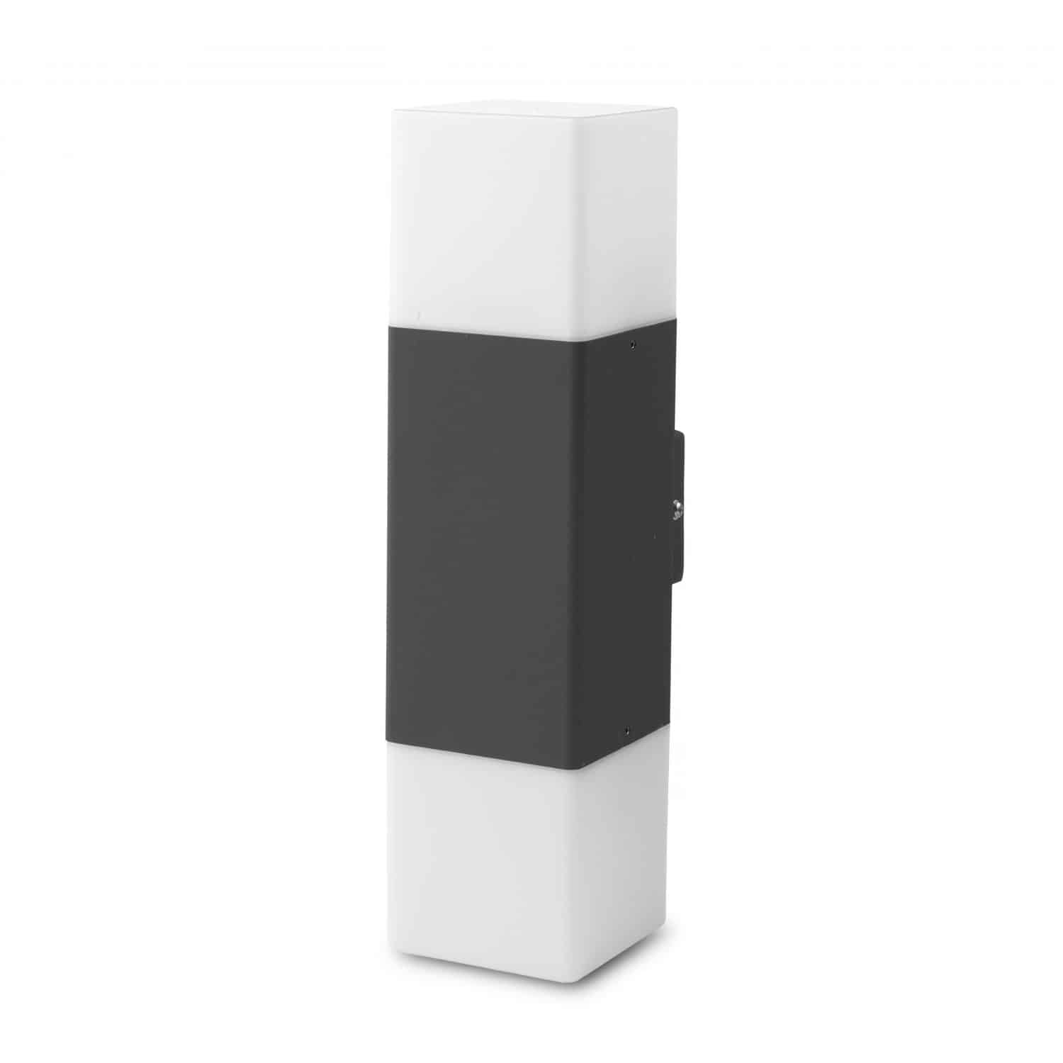 Oferte la Aplica perete exterior Hepol 2XE27, gri, otel inoxidabil, 2 x E27, IP54, 15 W