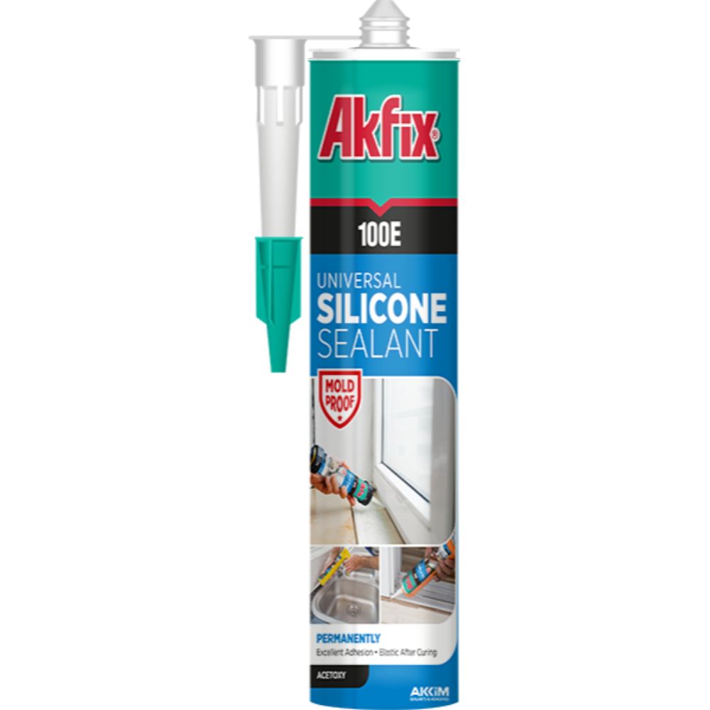 Oferte la Silicon etansant universal Akfix 100 E, transparent, 280 ml