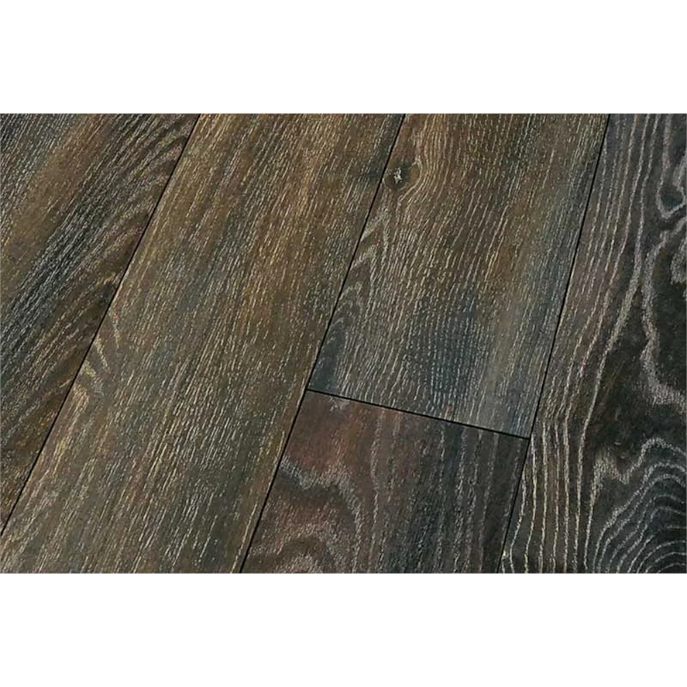 Oferte la Parchet laminat 8 mm Falquon D3686 Canyon Black Oak, nuanta inchisa, aspect lucios, stejar, click, clasa de trafic 32, 1220 x 193 mm