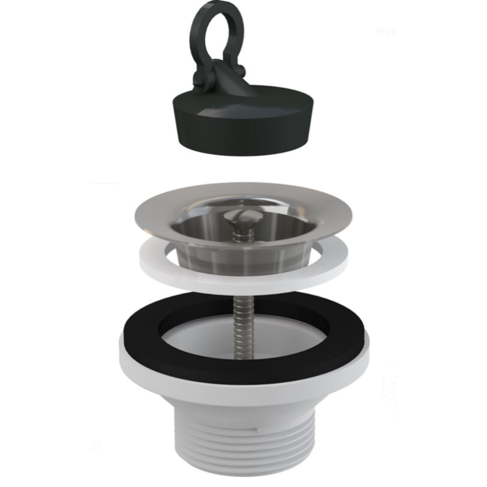 Oferte la Ventil lavoar Alca A31, polipropilena, 5/4”
