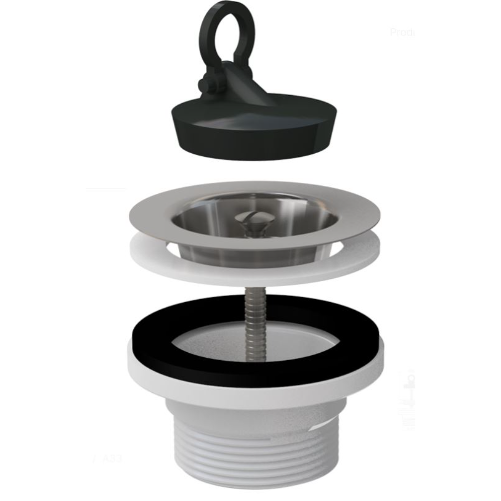 Oferte la Ventil lavoar Alca A33, polipropilena, 6/4”