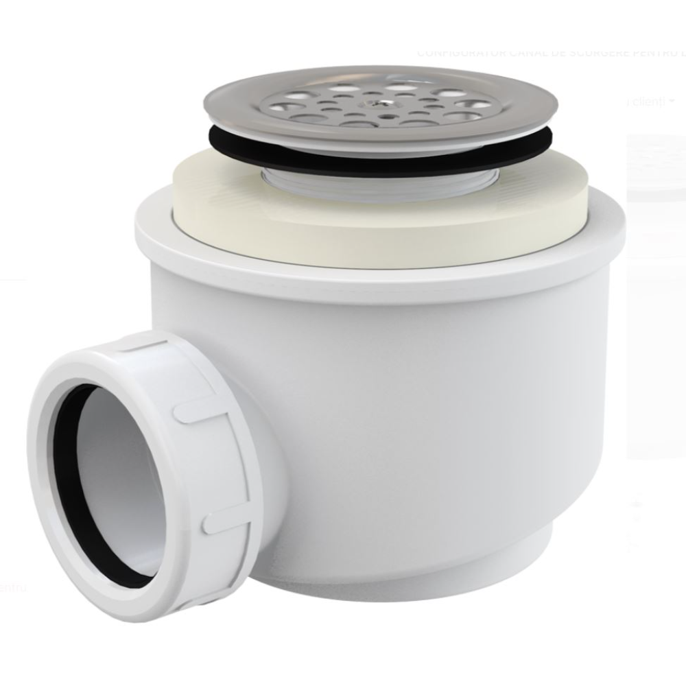 Oferte la Sifon cadita Alca A46, sita inox, diametru 50 mm