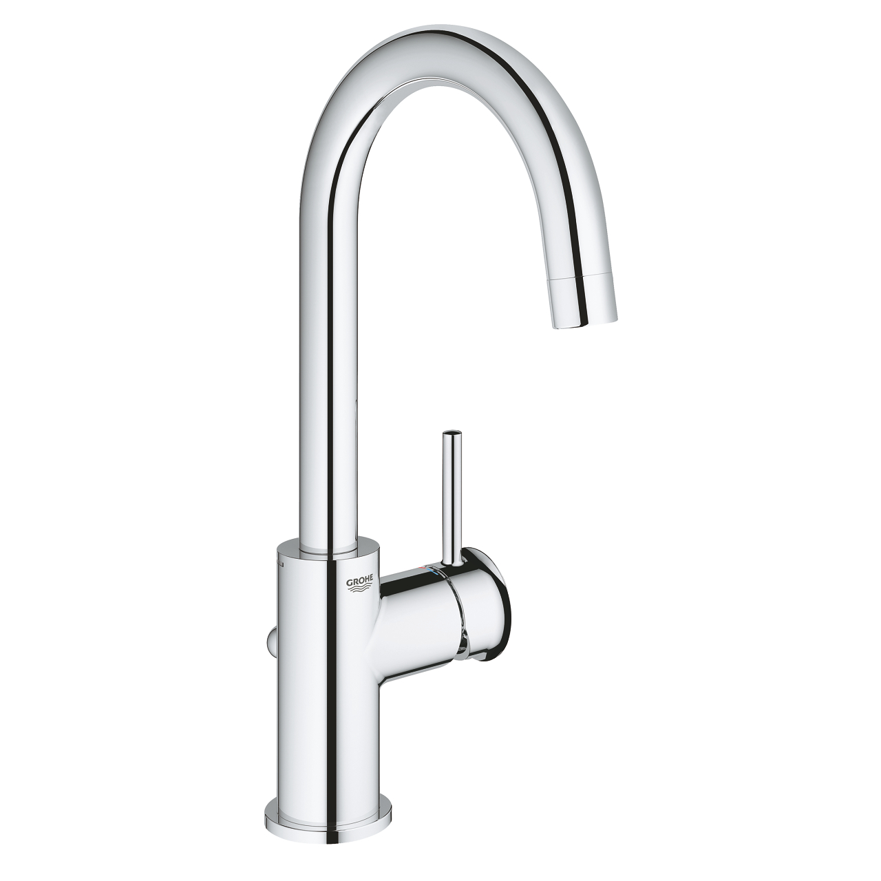 Oferte la Baterie lavoar Grohe Start Classic, L, cu cartus ceramic, argintiu, 28 mm 
