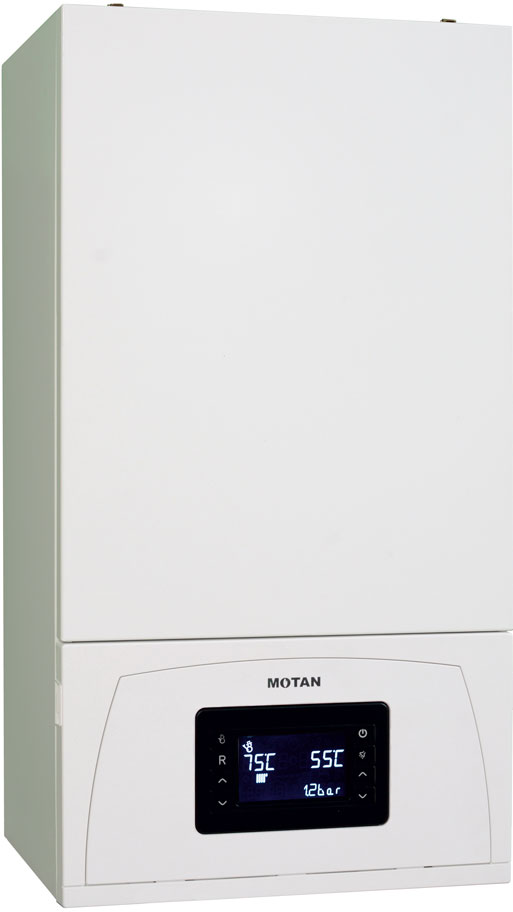 Oferte la Centrala termica Motan Condens 100 25 - 25 kW condensatie raport modulare 1:10 kit evacuare inclus