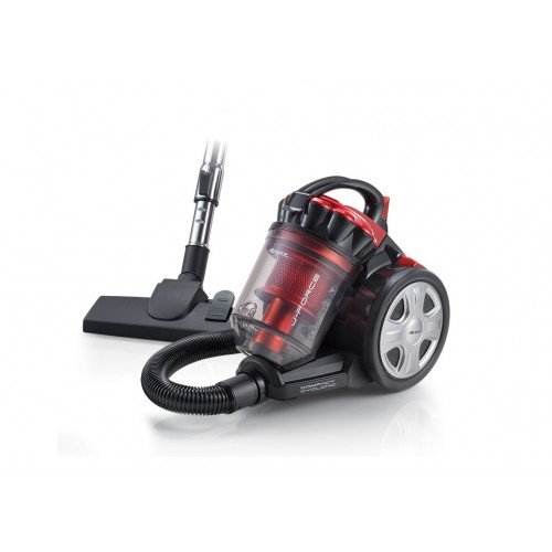 Oferte la Aspirator fara sac 2753BK/RD  J-Force Tehnologie Ciclonica  700W Rosu
