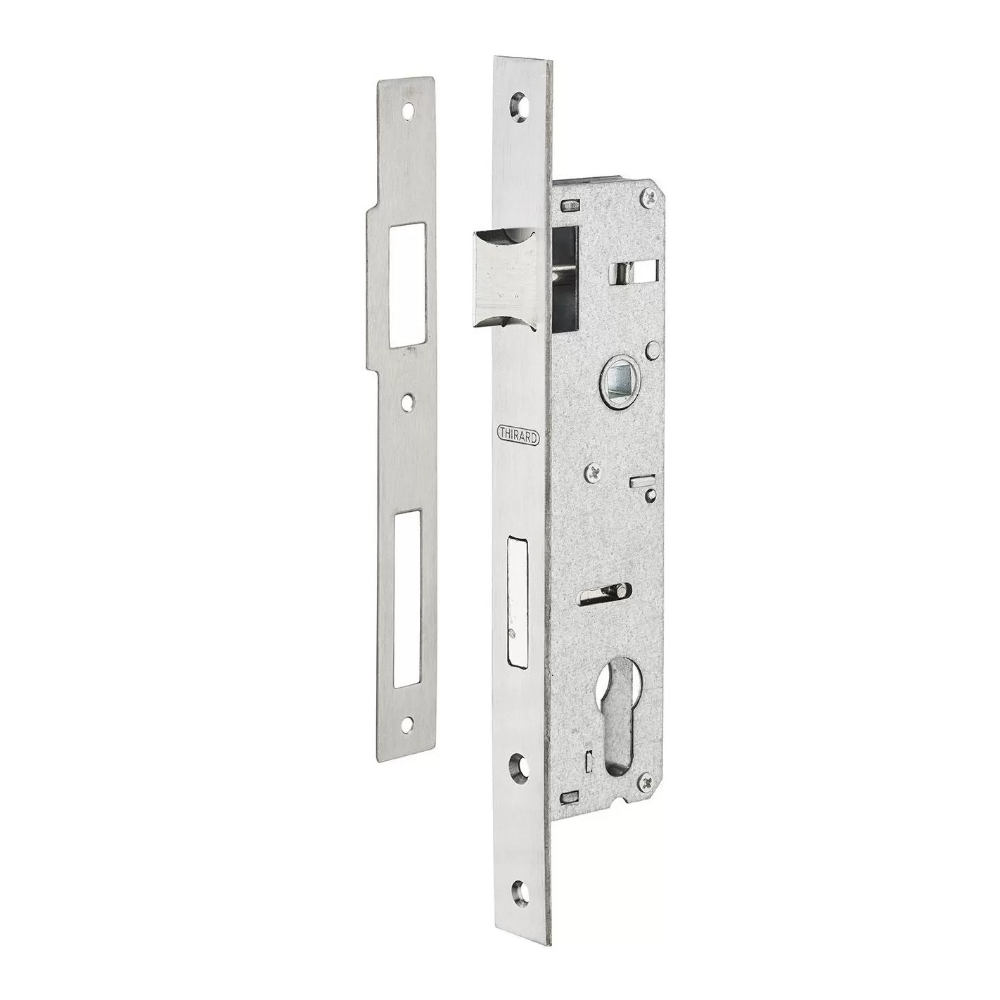 Oferte la Broasca usa intrare, ingropata, contraplaca inox, argintiu, 30 x 85 mm 