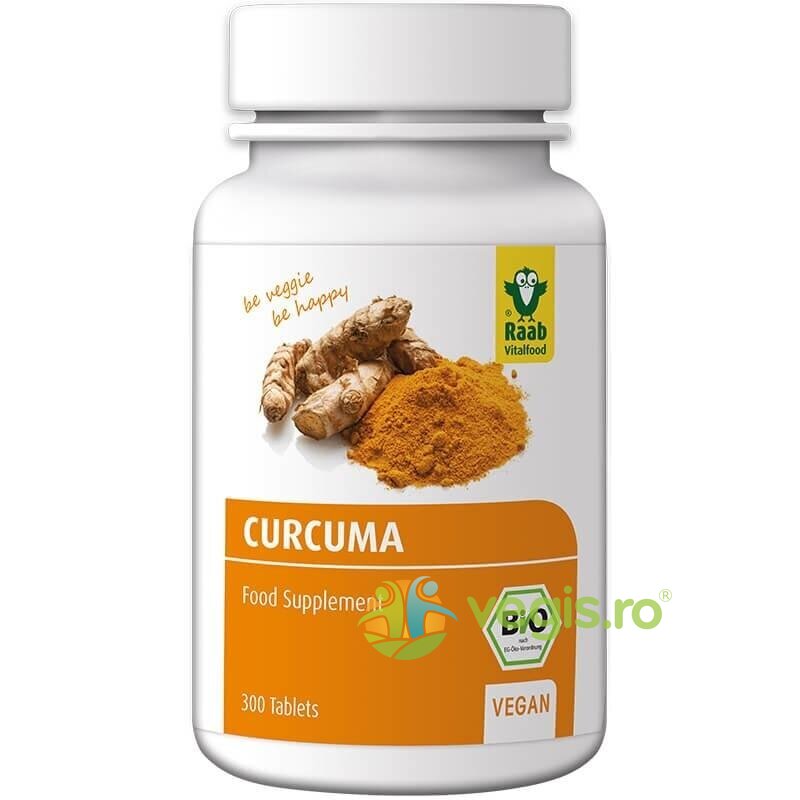 Oferte la Turmeric (Curcuma) 300mg Ecologic/Bio 300tb
