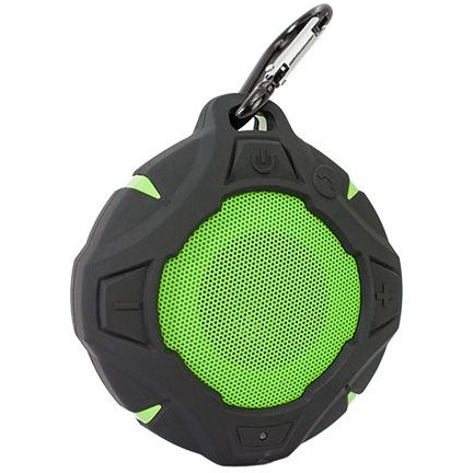 Oferte la Boxa portabila Bluetooth 5W Waterproof IPX7 Negru/Verde