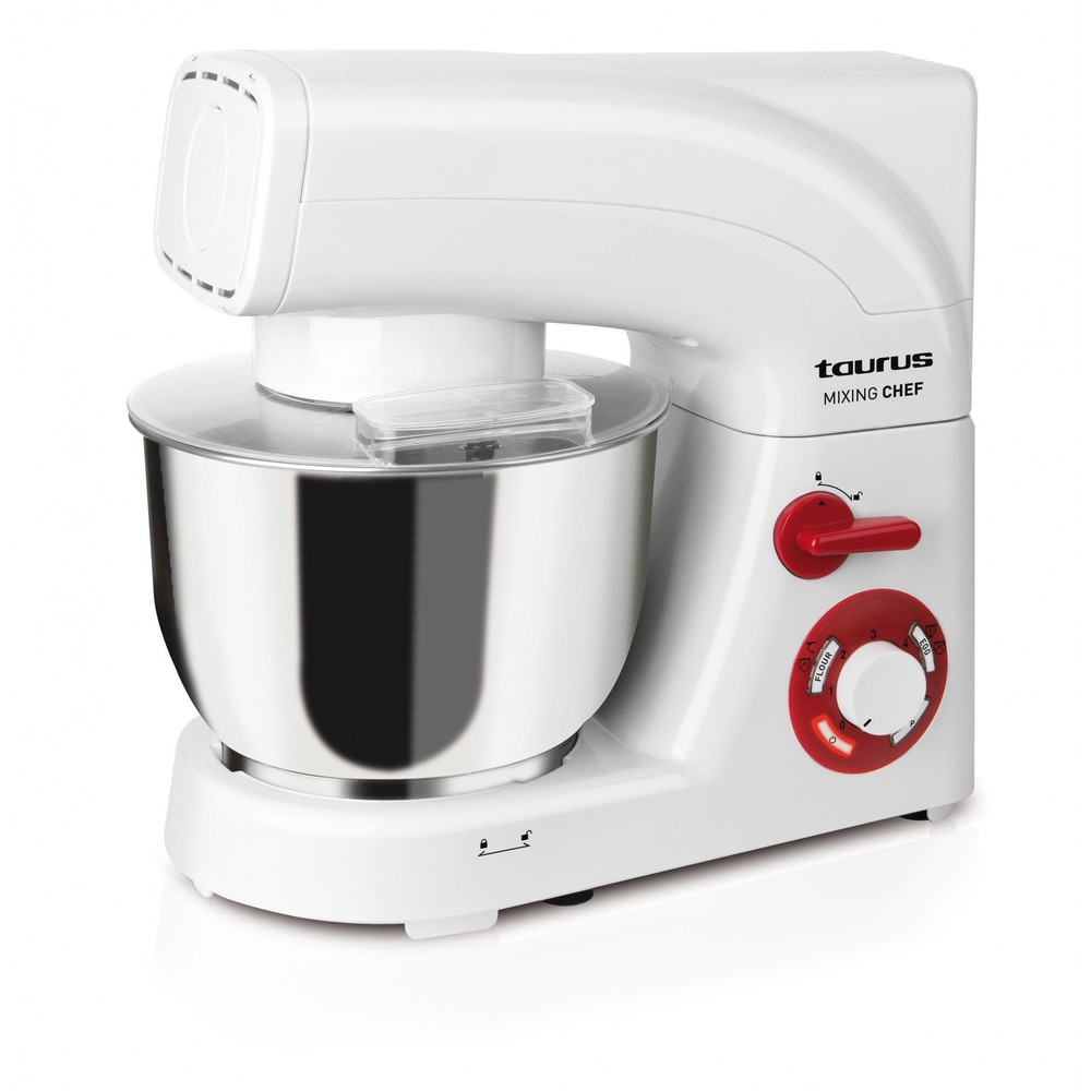 Oferte la Mixer cu bol Mixing Chef 1200W 5.5l alb